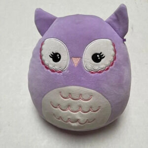 Squishmallows Miranda The Owl Mini Plush Kids Toy Stuffed Animal Purple Soft